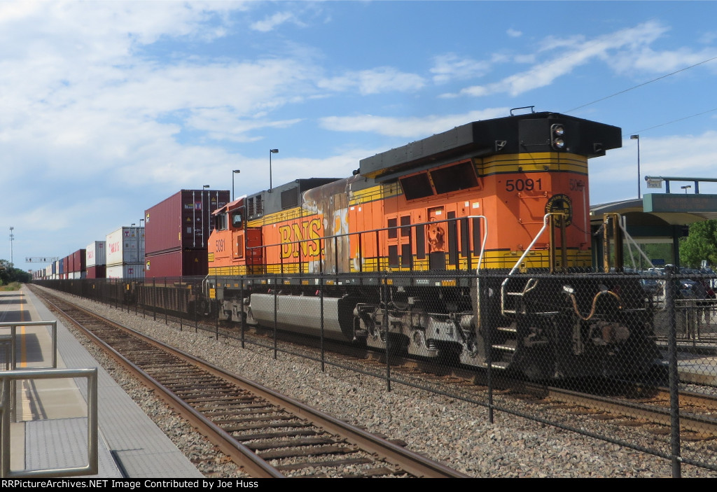 BNSF 5091 DPU